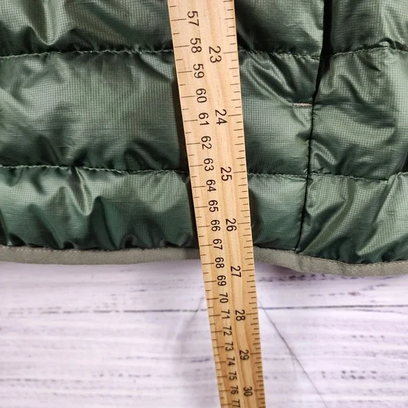 Patagonia Down Snap-T Pullover Jacket Large Regular Olive Green 27256 Insulated - Picture 9 of 10
